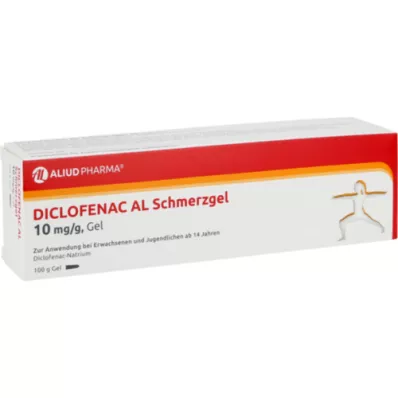 DICLOFENAC AL Smärtgel 10 mg/g, 100 g