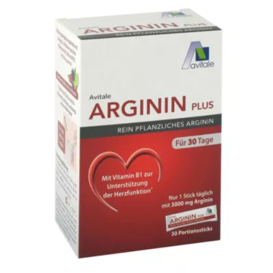 ARGININ PLUS Vitamin B1+B6+B12+Folsyra Sticks, 30X5,9 g
