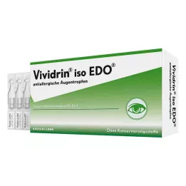VIVIDRIN iso EDO antiallergiska ögondroppar, 30X0,5 ml