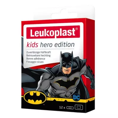 LEUKOPLAST kids Strips hjälte Batman Mix, 12 st