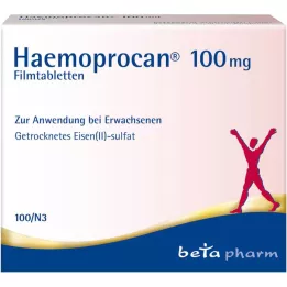 HAEMOPROCAN 100 mg filmdragerade tabletter, 100 st