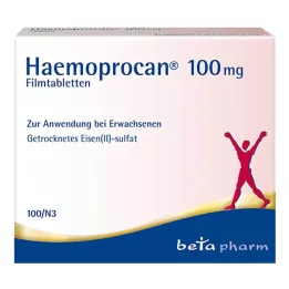 HAEMOPROCAN 100 mg filmdragerade tabletter, 100 st
