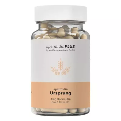 SPERMIDINPLUS Origin kapslar, 60 st