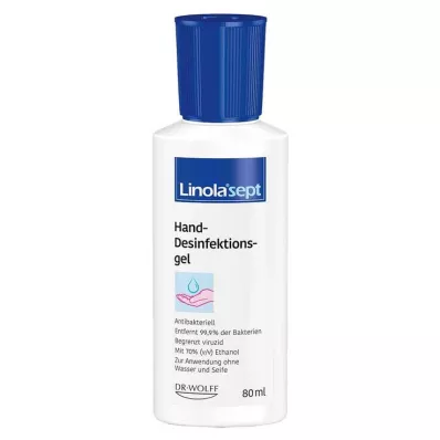 Linola Sept handdesinfektionsgel, 80 ml Linola Sept handdesinfektionsgel, 80 ml