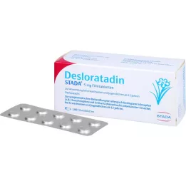 DESLORATADIN STADA 5 mg filmdragerade tabletter, 100 st