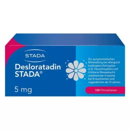 DESLORATADIN STADA 5 mg filmdragerade tabletter, 100 st