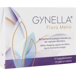 GYNELLA Flora Meno vaginaltabletter, 10 st