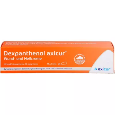 DEXPANTHENOL axicur sår- och läkningskräm 50 mg/g, 50 g