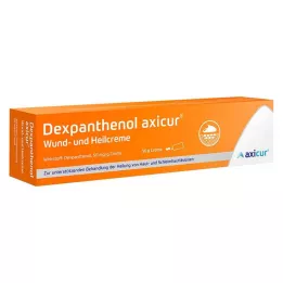 DEXPANTHENOL axicur sår- och läkningskräm 50 mg/g, 50 g