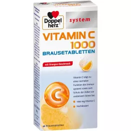 DOPPELHERZ C-vitamin 1000 system brustabletter, 40 st