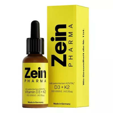 Vitamin D3 + K2 MK-7 droppar i hög dos, 25 ml Vitamin D3 + K2 MK-7 droppar i hög dos, 25 ml