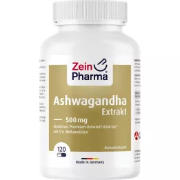 ASHWAGANDHA EXTRAKT 500 mg kapslar, 120 st