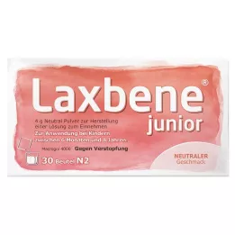 LAXBENE junior 4 g Neutral PLE Kdr.6 Mon.-8 år, 30X4 g