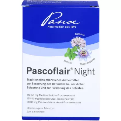 PASCOFLAIR Nattdragerade tabletter, 30 st