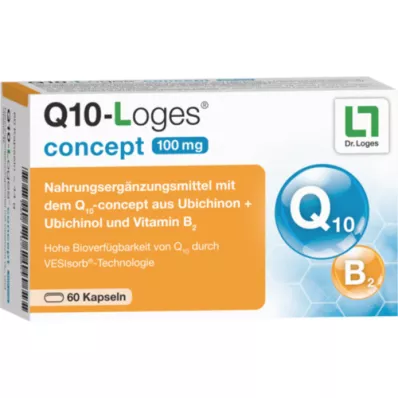 Q10-LOGES koncept 100 mg kapslar, 60 st