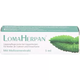 LOMAHERPAN Läppvårdskräm med citronmelissextrakt, 5 ml