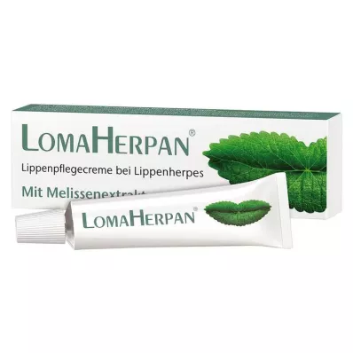 Lomaherpan läppvårdskräm med citronmelissextrakt, 5 ml Lomaherpan läppvårdskräm med citronmelissextrakt, 5 ml