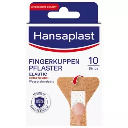 HANSAPLAST Elastiska plåsterremsor för fingertoppar, 10 st