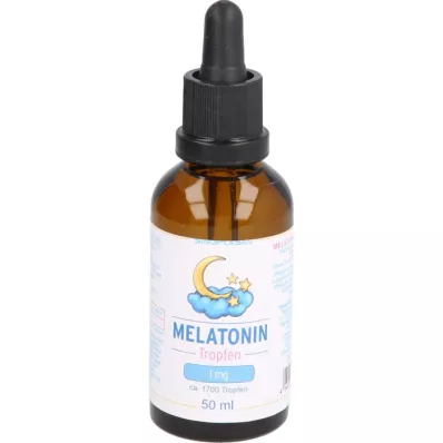 MELATONIN 1 mg/6 droppar, 50 ml