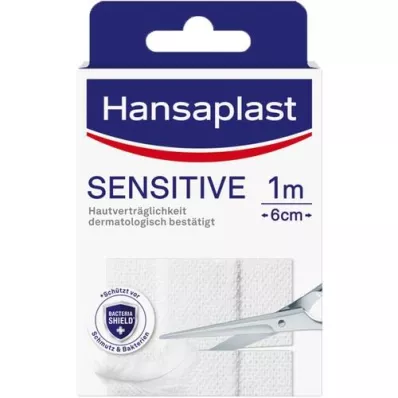 HANSAPLAST Sensitivt gips hypoallergeniskt 6 cmx1 m, 1 st