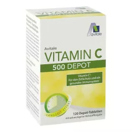 VITAMIN C 500 mg Depot Tabletter, 120 st
