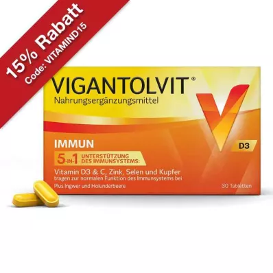 VIGANTOLVIT Immuna filmdragerade tabletter, 30 st