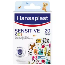HANSAPLAST Känsliga plåsterremsor för barn, 20 st