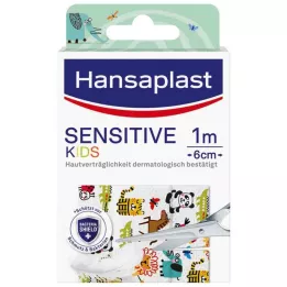 HANSAPLAST Känsligt barnplåster 6 cmx1 m, 1 st