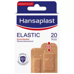 HANSAPLAST Elastiska gipsremsor, 20 st