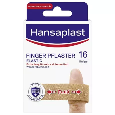 HANSAPLAST Elastiska fingerplåster, 16 st HANSAPLAST Elastiska fingerplåster, 16 st