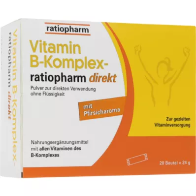 VITAMIN B-KOMPLEX-ratiopharm direkt pulver, 20 st