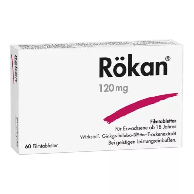 RÖKAN 120 mg filmdragerade tabletter, 60 st RÖKAN 120 mg filmdragerade tabletter, 60 st