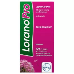 LORANOPRO 0,5 mg/ml Oral lösning, 100 ml