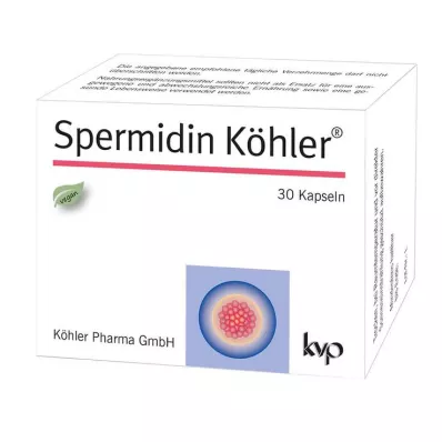 SPERMIDIN Köhler-kapslar, 30 st SPERMIDIN Köhler-kapslar, 30 st