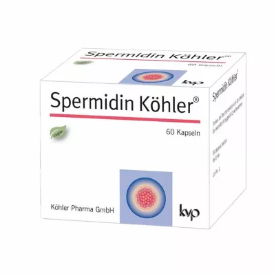 SPERMIDIN Köhler Kapslar, 60 Kapslar SPERMIDIN Köhler Kapslar, 60 Kapslar