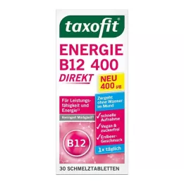 TAXOFIT Energy B12 400 direktsmältande tabletter, 30 st