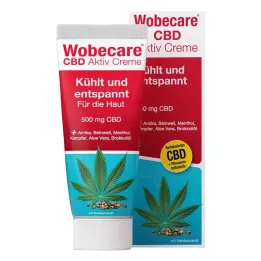 WOBECARE CBD Aktiv kräm, 100 ml