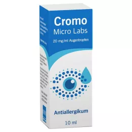 CROMO MICRO Labs 20 mg/ml ögondroppar, 10 ml
