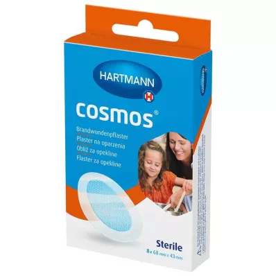 COSMOS Brännplåster 43x68 mm, 8 st