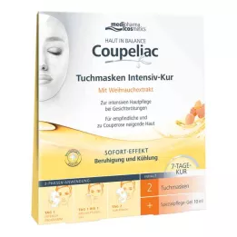 HAUT IN BALANCE Coupeliac Cloth Masks Intensive Treatment, 1 st