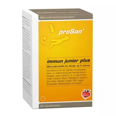 PROSAN immune junior plus tuggtabletter, 90 st