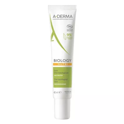 A-DERMA Biology närande vård dermatologisk, 40 ml