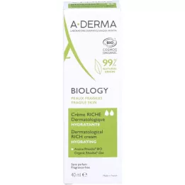 A-DERMA Biology Kräm rik dermatologisk, 40 ml