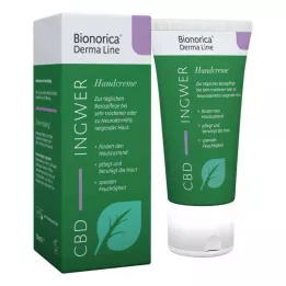 BIONORICA Derma Line Ginger-CBD Handkräm, 50 ml