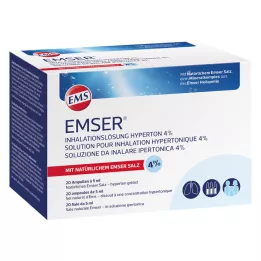 EMSER Inhalationslösning hyperton 4%, 20X5 ml