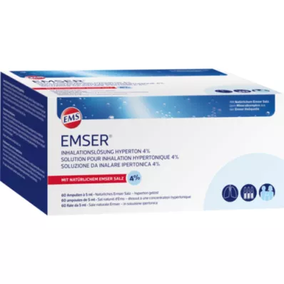 EMSER Inhalationslösning hyperton 4%, 60X5 ml