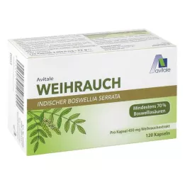 WEIHRAUCH 450 mg Boswellia Serrata kapslar, 120 kapslar