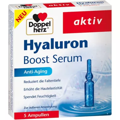 DOPPELHERZ Hyaluron Boost Serum Ampuller, 5 st