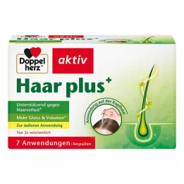DOPPELHERZ Hår plus ampuller, 7 st