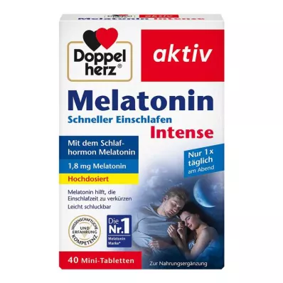 DOPPELHERZ Melatonintabletter, 40 st DOPPELHERZ Melatonintabletter, 40 st